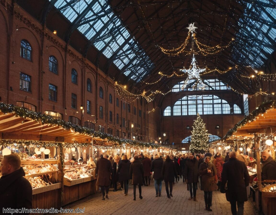 Rindermarkthalle St. Pauli - Weihnachtsmärkte Hamburg » Festliche Stimmung genießen