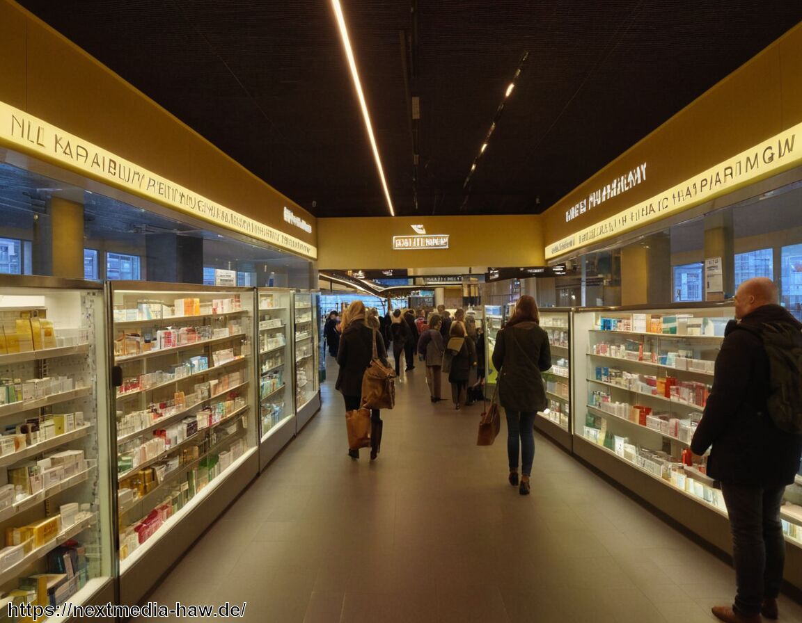 Apotheke am Hauptbahnhof- Pharmacy International - Apotheken Hamburg » Gesundheit rund um die Uhr